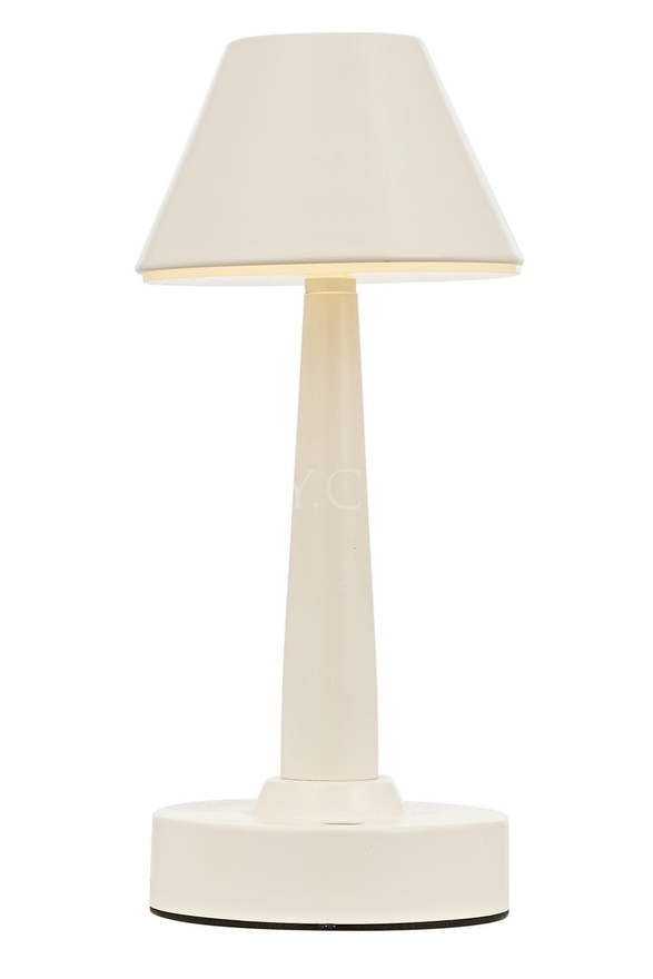 AVONNI ML-64006-BBY Beyaz Boyalı Masa Lambası LED Metal Pleksi 11cm - Luxury