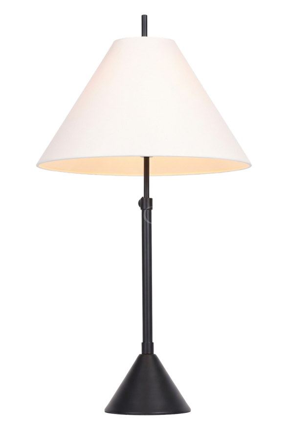 AVONNI ML-9155-1BSY Siyah Kaplama Masa Lambası E27 Metal 35cm - Luxury