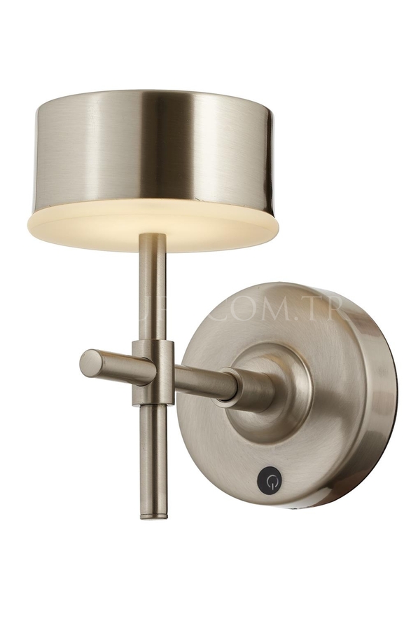 AVONNI Nikel Kaplama Aplik LED Metal Opal Pleksi 12x20cm - Luxury