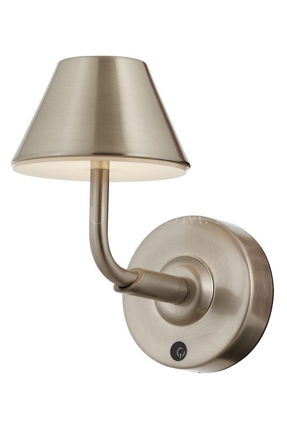 AVONNI Nikel Kaplama Aplik LED Metal Opal Pleksi 12x22cm - Luxury