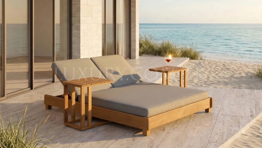 Aydın Çift Kişilik Minderli Şezlong - 1