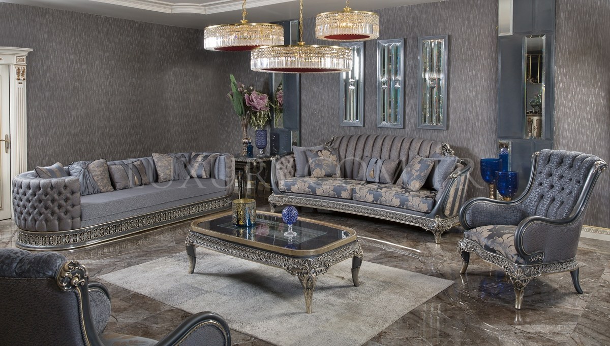 Aydos Luxury Sofa Set - 1