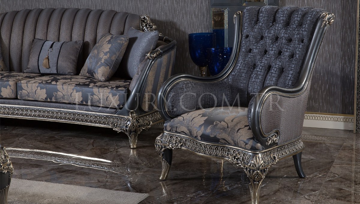 Aydos Luxury Sofa Set - 4
