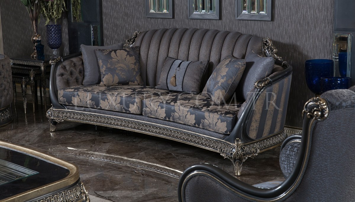 Aydos Luxury Sofa Set - 3