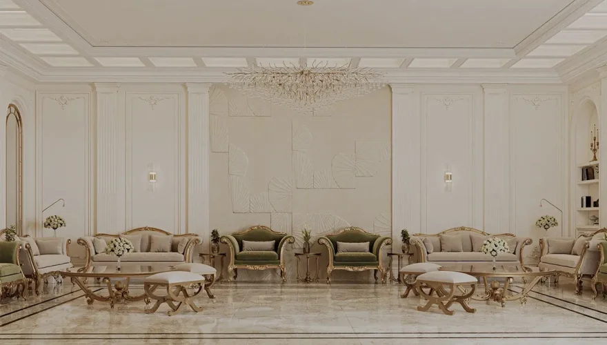 Bahrain Luxury Majlis Furniture Set - 1