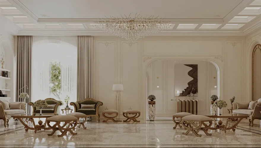 توفر Luxury Line Mobilya طقم مجلس فاخر في البحرين يمزج بين الفخامة والراحة مع خدمات تصميم داخلي مخصصة بطابع عربي أصيل. - 3