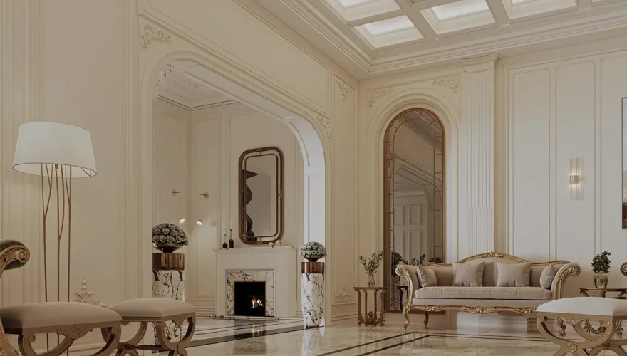 Bahrain Luxury Majlis Furniture Set - 7