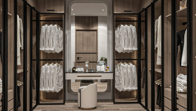 Balmer Giyinme Odası Dolabı - 1102 Luxury Line