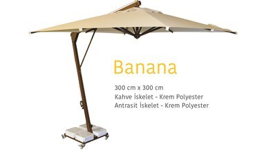 Banana Bahçe Şemsiyesi
