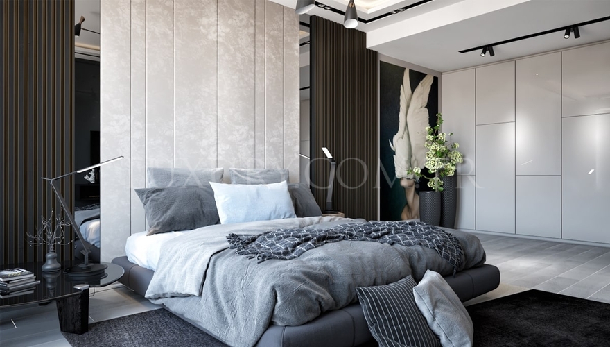 Barella Спальня Dekorasyonu Projesi - 1140