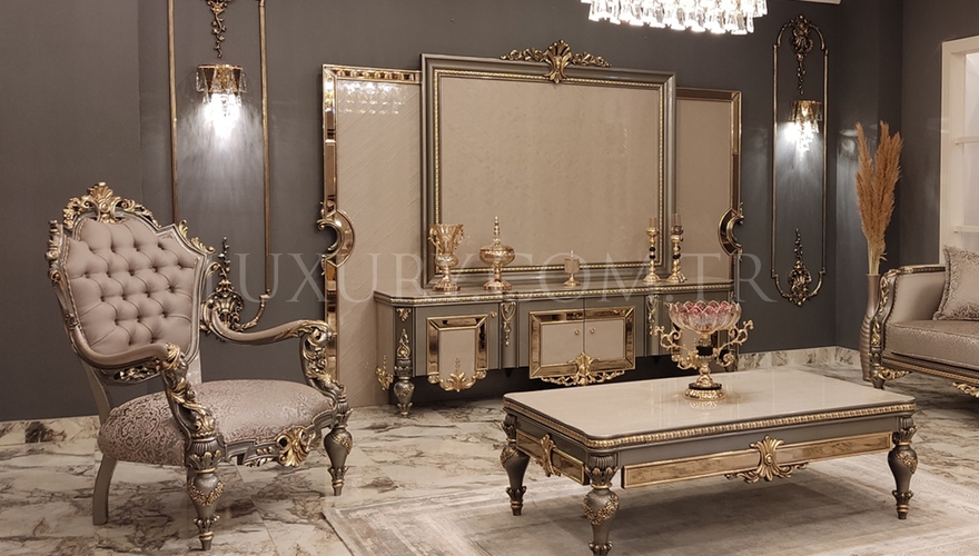 Başbuğ Krem Classic TV Unit - 1