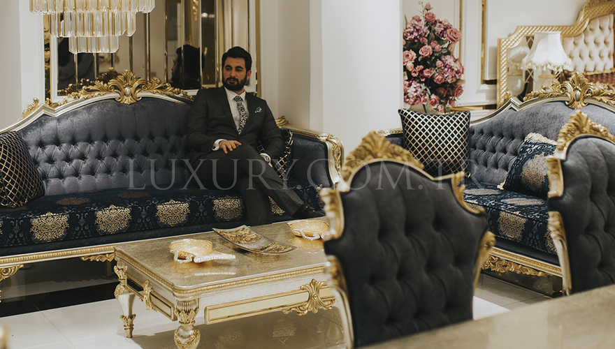 Başbuğ Ensemble de canapé de luxe - 13