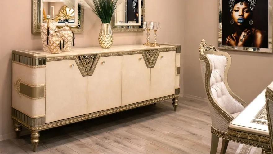 Baxter 2026 Klasik Yemek Odası Takımı - 4