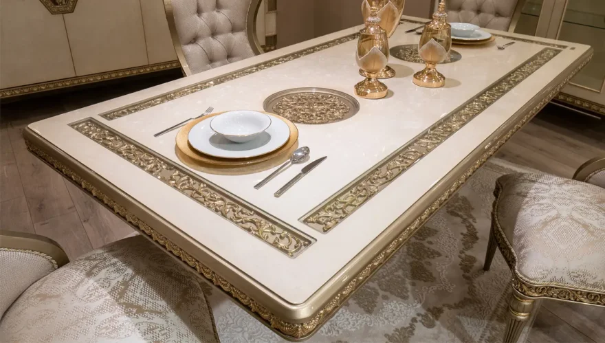 Baxter 2026 Klasik Yemek Odası Takımı - 3