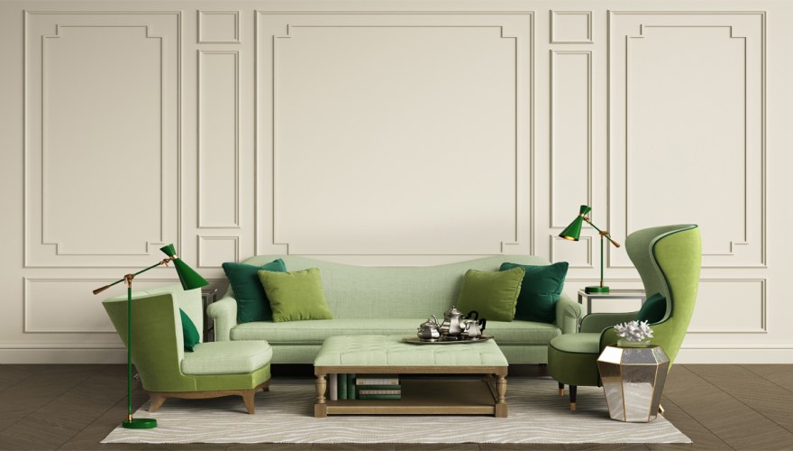 Begonıa Living Room Decoration - 