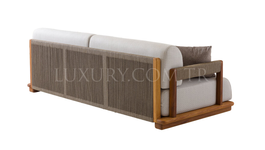 Belek Ahşap Bahçe Koltuk Takımı - 5