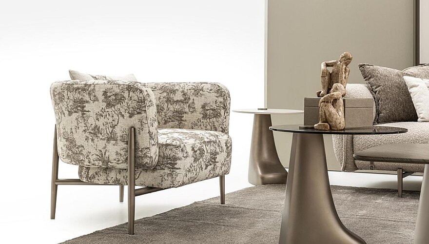 Bellariva Motifli Modern Koltuk Takımı - 9