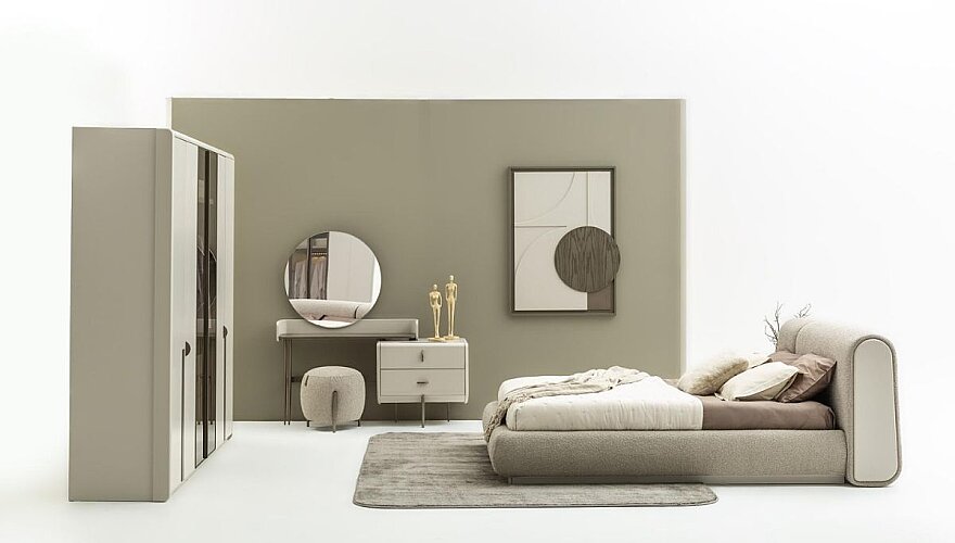 Bellariva Motifli Modern Yatak Odası - 11