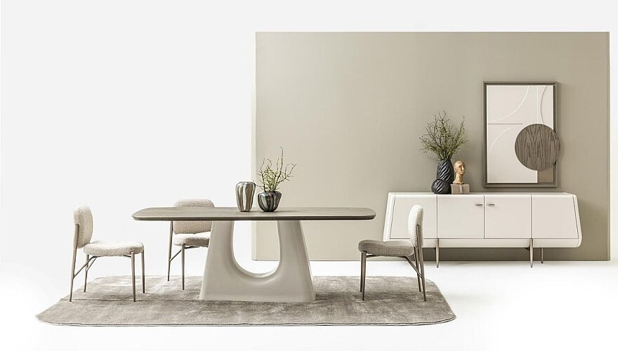 Bellariva Motifli Modern Yemek Odası