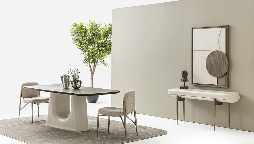 Bellariva Motifli Modern Yemek Odası - 6