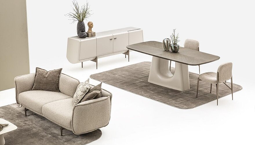 Bellariva Motifli Modern Yemek Odası - 11