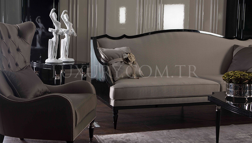 Belovis Art Deco Sofa Set - 9