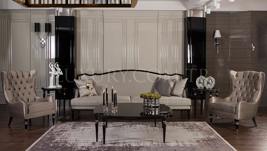 Belovis Art Deco Sofa Set - 8