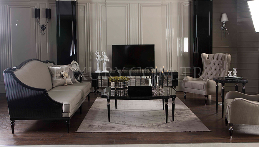 Belovis Art Deco Sofa Set - 6