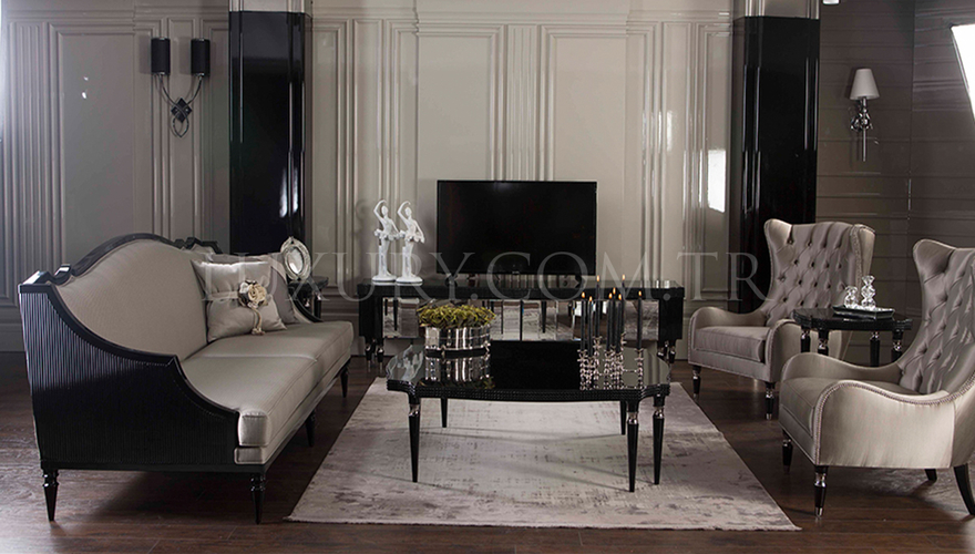 Belovis Art Deco Sofa Set - 10