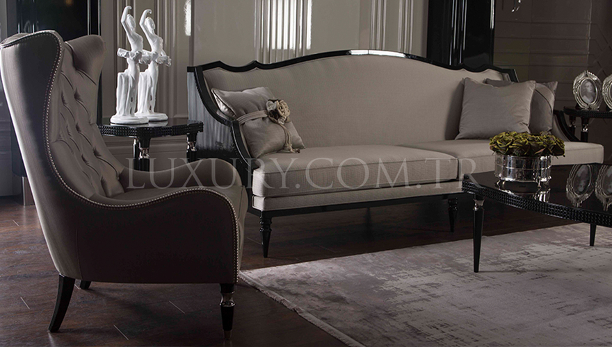 Belovis Art Deco Sofa Set - 7