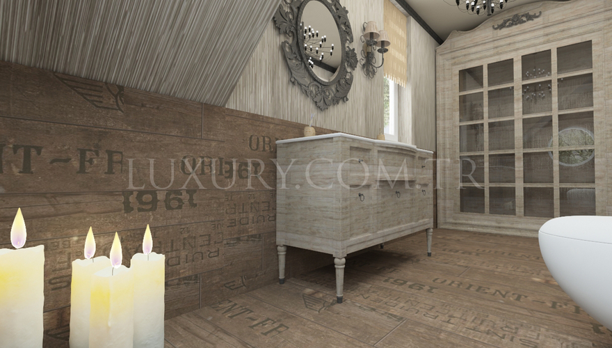 Beraces Banyo Dekorasyonu - 1102 Luxury Line