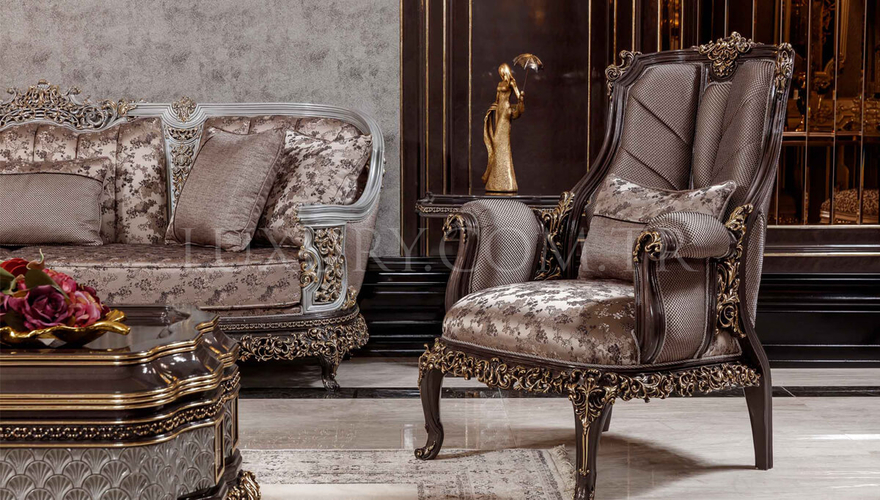 Bergama Classic Bronze Living Room - 3