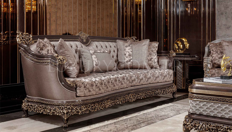 Bergama Classic Bronze Living Room - 8