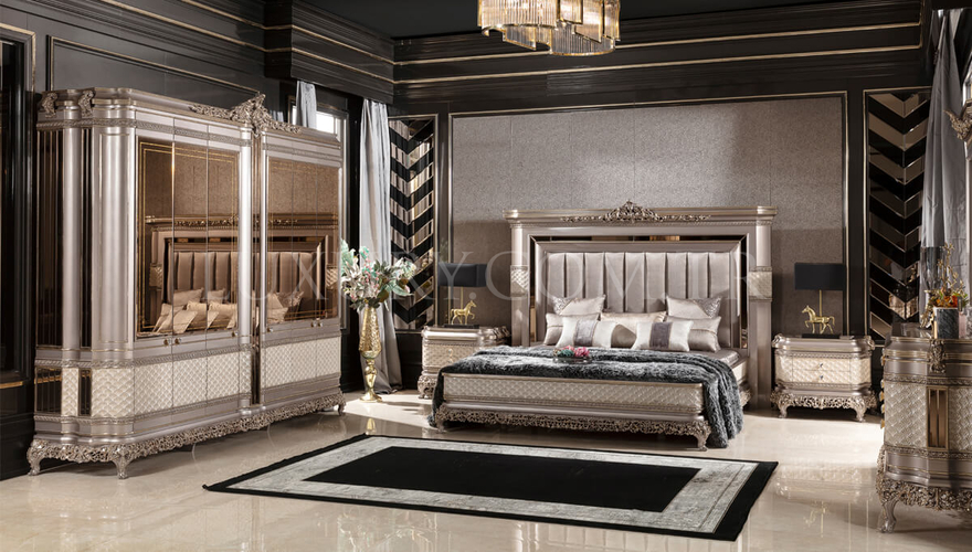 Bergama Classic Krem Bedroom - 2