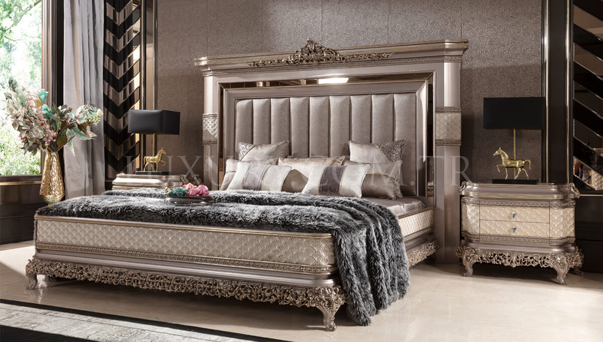 Bergama Classic Krem Bedroom - 5