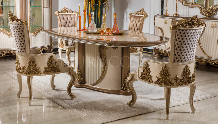 Beril Classic Dining Room - 4