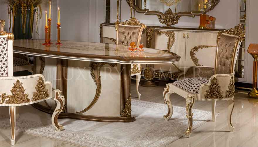 Beril Classic Dining Room - 7