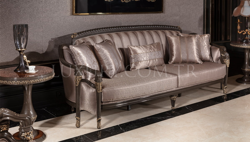 Bermuda Walnut Classic Living Room - 3