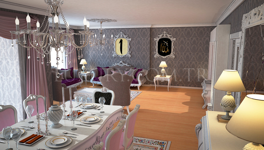 Bernar Salon Dekorasyonu - 1086