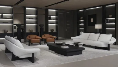 Beverly Lüks Modern Koltuk Takımı - 1102 Luxury Line