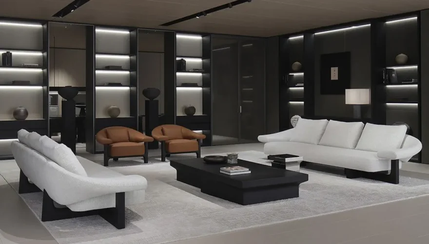 Beverly Lüks Modern Koltuk Takımı - 1102 Luxury Line