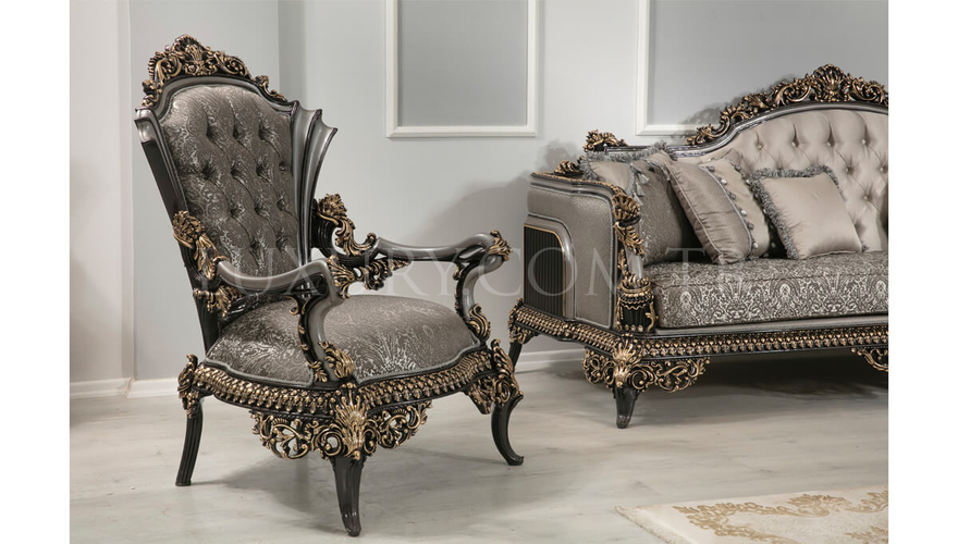 Beyazıt Avangart Klasik Koltuk Takımı - 9