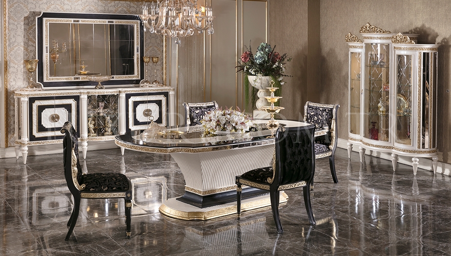 Beyrut Classic White Dining Room - 1