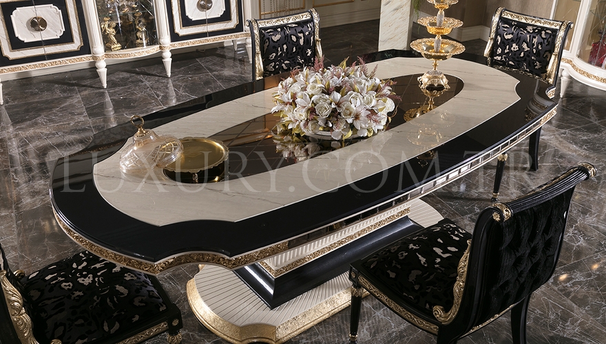 Beyrut Classic White Dining Room - 4