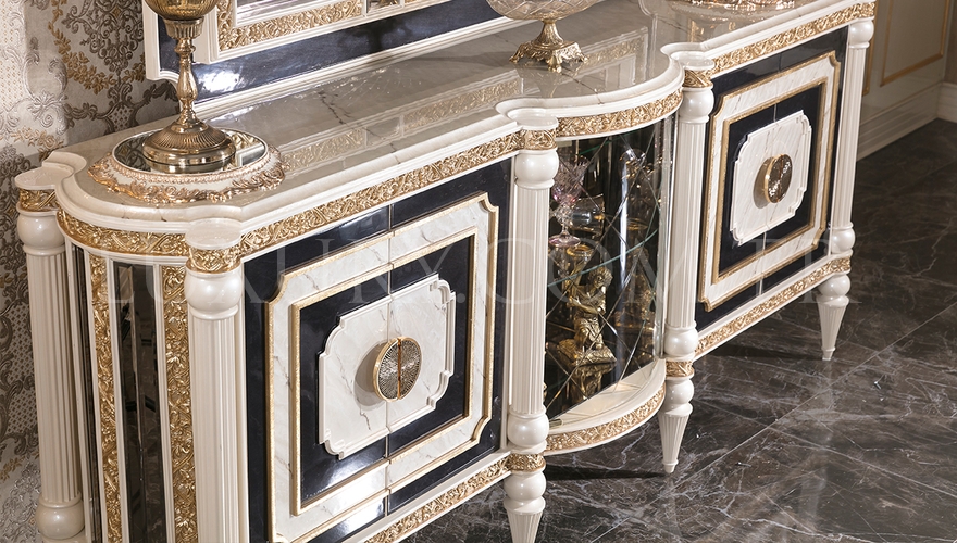 Beyrut Classic White Dining Room - 6