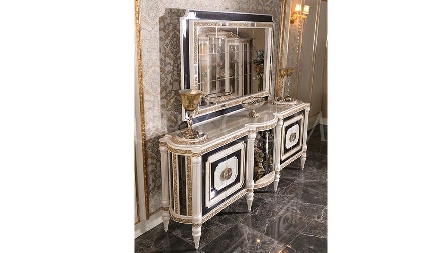 Beyrut Classic White Dining Room - 10
