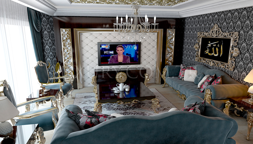 Boba Salon Dekorasyonu - 1086