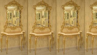 Bronz Dresuar ve Mirror - 1050