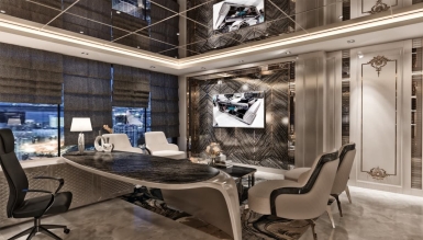 Bulgaristan Lüks Ofis Mobilyaları Projesi - 1102 Luxury Line