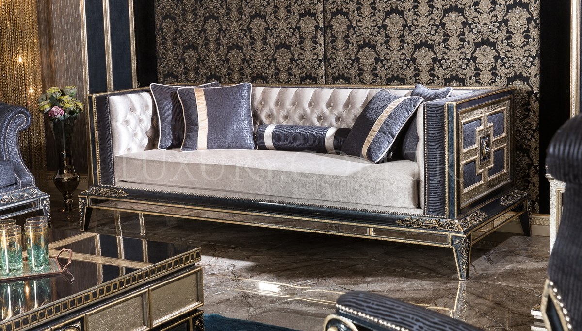 Burgaz Luxury Sofa Set - 7